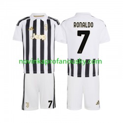 Juventus Dres Cristiano Ronaldo 7 Domácí Fotbalové Dresy pro Děti 2026-2027 Krátký rukáv