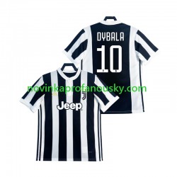 Juventus Dres DYBALA 21 2017 2018 Retro Domácí Fotbalové Dresy pro Muže Krátký rukáv