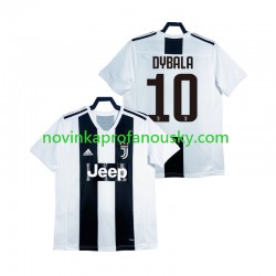 Juventus Dres DYBALA 21 2018 2019 Retro Domácí Fotbalové Dresy pro Muže Krátký rukáv