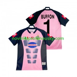 Juventus Dres Buffon 1 Brankářské Retro Venkovní Fotbalové Dresy pro Muže 2002-2003 Krátký rukáv