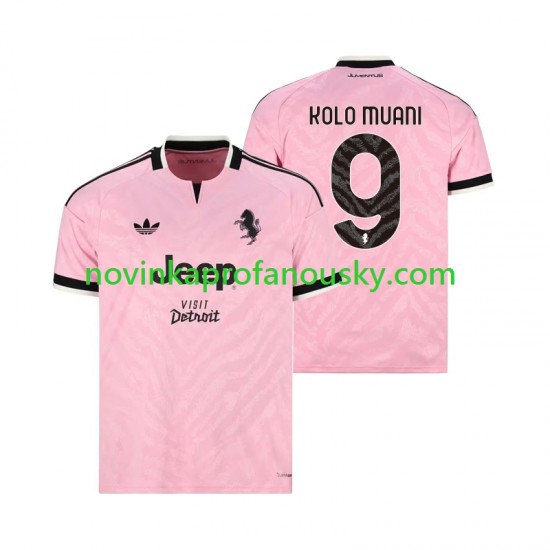 Juventus Dres Randal Kolo Muani 9 Venkovní Fotbalové Dresy pro Muže 2026-2027 Krátký rukáv