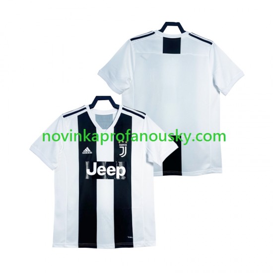 Juventus Dres 2018 2019 Retro Domácí Fotbalové Dresy pro Muže Krátký rukáv