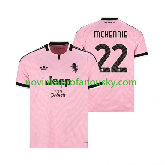 Juventus Dres Weston McKennie 22 Venkovní Fotbalové Dresy pro Muže 2026-2027 Krátký rukáv