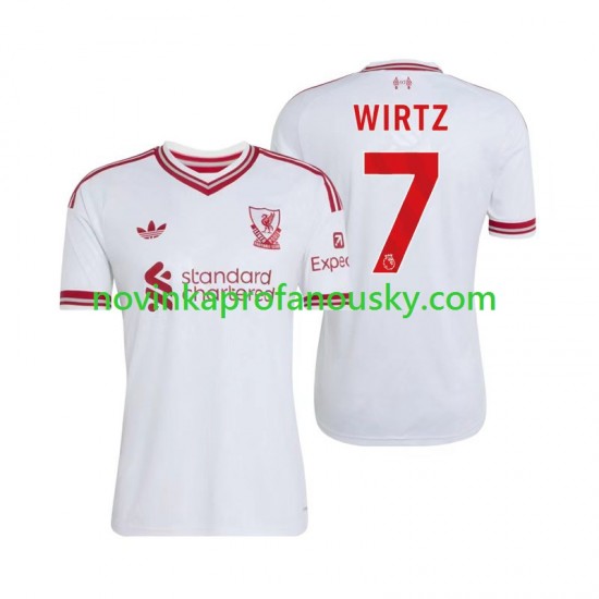 Liverpool Dres Florian Wirtz 7 Venkovní Fotbalové Dresy pro Muže 2026-2027 Krátký rukáv