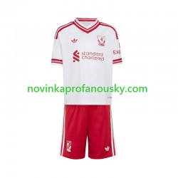 Liverpool Dres Venkovní Fotbalové Dresy pro Děti 2026-2027 Krátký rukáv