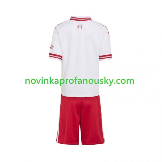 Liverpool Dres Venkovní Fotbalové Dresy pro Děti 2026-2027 Krátký rukáv