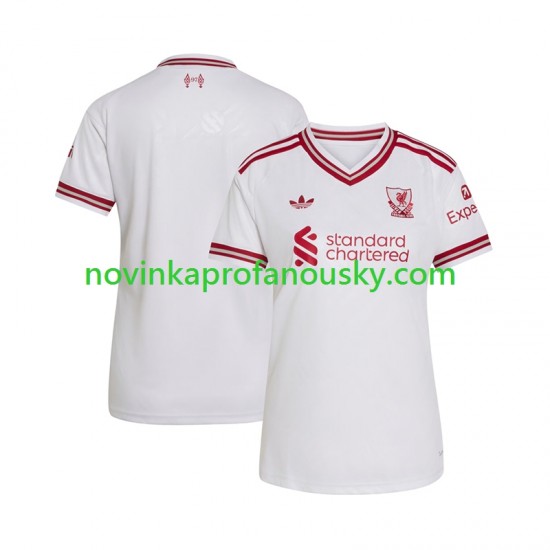 Liverpool Dres Venkovní Fotbalové Dresy pro Ženy 2026-2027 Krátký rukáv