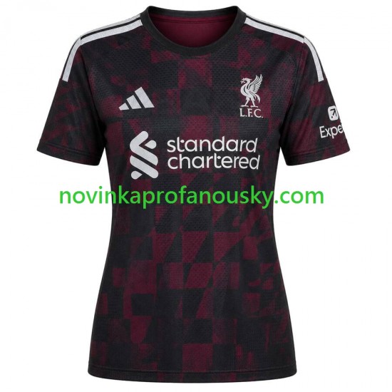 Liverpool Dres Alternativní Fotbalové Dresy pro Ženy 2026-2027 Krátký rukáv