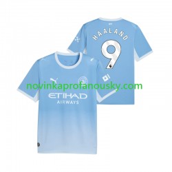Manchester City Dres Erling Haaland 9 Domácí Fotbalové Dresy pro Muže 2026-2027 Krátký rukáv