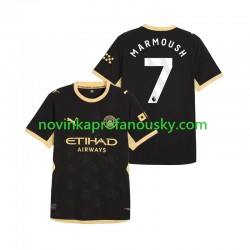 Manchester City Dres Omar Marmoush 7 Venkovní Fotbalové Dresy pro Muže 2026-2027 Krátký rukáv