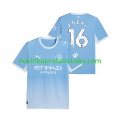 Manchester City Dres Rodri 16 Domácí Fotbalové Dresy pro Muže 2026-2027 Krátký rukáv