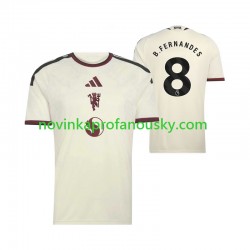 Manchester United Dres Bruno Fernandes 8 Alternativní Fotbalové Dresy pro Muže 2026-2027 Krátký rukáv