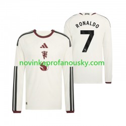 Manchester United Dres Cristiano Ronaldo 7 Alternativní Fotbalové Dresy pro Muže 2026-2027 Dlouhý rukáv