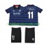Manchester United Dres GIGGS 11 2000 Retro Venkovní Fotbalové Dresy pro Děti 1999 Krátký rukáv