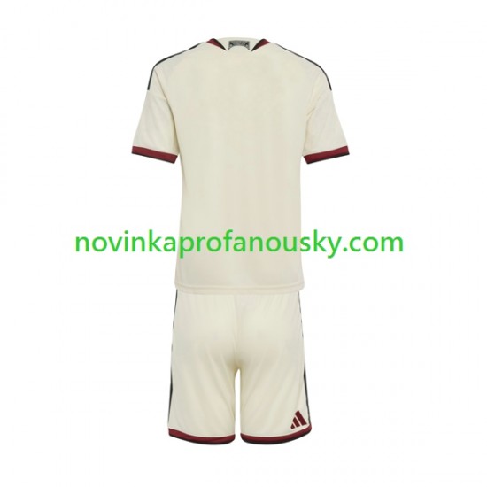 Manchester United Dres Alternativní Fotbalové Dresy pro Děti 2026-2027 Krátký rukáv