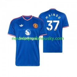 Manchester United Dres Kobbie Mainoo 37 Venkovní Fotbalové Dresy pro Muže 2026-2027 Krátký rukáv