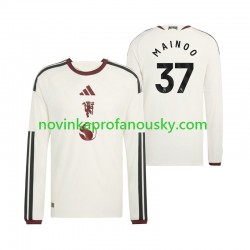 Manchester United Dres Kobbie Mainoo 37 Alternativní Fotbalové Dresy pro Muže 2026-2027 Dlouhý rukáv