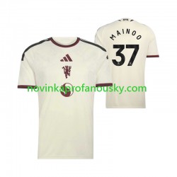 Manchester United Dres Kobbie Mainoo 37 Alternativní Fotbalové Dresy pro Muže 2026-2027 Krátký rukáv