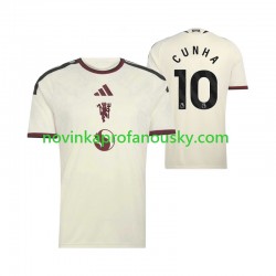 Manchester United Dres Matheus Cunha 10 Alternativní Fotbalové Dresy pro Muže 2026-2027 Krátký rukáv