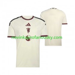 Manchester United Dres Alternativní Fotbalové Dresy pro Muže 2026-2027 Krátký rukáv