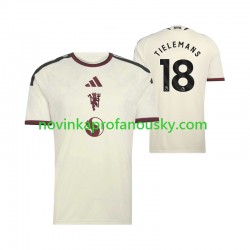 Manchester United Dres Youri Tielemans 18 Alternativní Fotbalové Dresy pro Muže 2026-2027 Krátký rukáv
