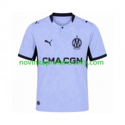 Olympique Marseille Dres Alternativní Fotbalové Dresy pro Muže 2026-2027 Krátký rukáv