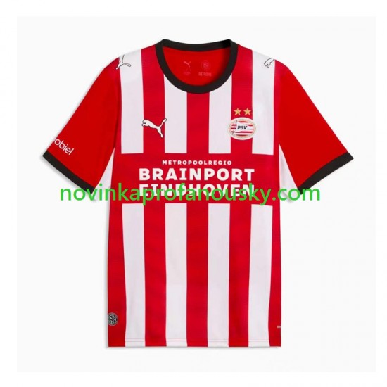 PSV Eindhoven Dres Domácí Fotbalové Dresy pro Muže 2026-2027 Krátký rukáv