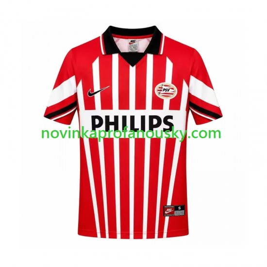 PSV Eindhoven Dres 1997 Retro Domácí Fotbalové Dresy pro Muže Krátký rukáv