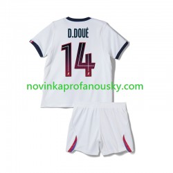 Paris Saint-Germain Dres Desire Doue 14 Venkovní Fotbalové Dresy pro Děti 2026-2027 Krátký rukáv