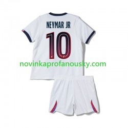 Paris Saint-Germain Dres Neymar JR 10 Venkovní Fotbalové Dresy pro Děti 2026-2027 Krátký rukáv