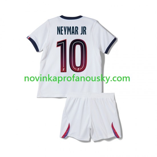 Paris Saint-Germain Dres Neymar JR 10 Venkovní Fotbalové Dresy pro Děti 2026-2027 Krátký rukáv