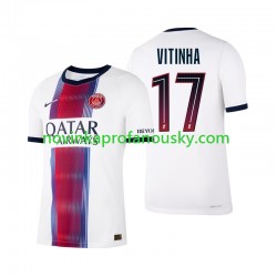 Paris Saint-Germain Dres Vitinha 17 Venkovní Fotbalové Dresy pro Muže 2026-2027 Krátký rukáv