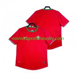 Portugalsko Dres 2012 Retro Domácí Fotbalové Dresy pro Muže Krátký rukáv