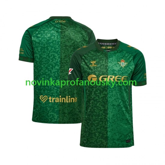 Real Betis Dres Venkovní Fotbalové Dresy pro Muže 2026-2027 Krátký rukáv