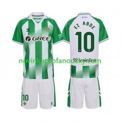 Real Betis Dres Ez Abde 10 Domácí Fotbalové Dresy pro Děti 2026-2027 Krátký rukáv
