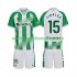 Real Betis Dres Fidalgo 15 Domácí Fotbalové Dresy pro Děti 2026-2027 Krátký rukáv