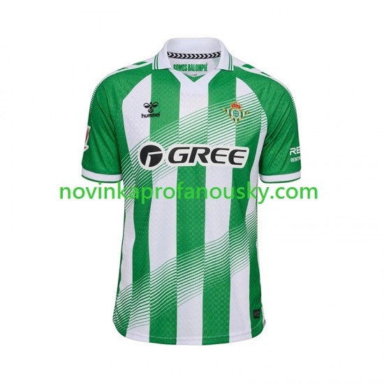 Real Betis Dres Domácí Fotbalové Dresy pro Muže 2026-2027 Krátký rukáv