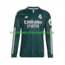 Real Madrid Dres Venkovní Fotbalové Dresy pro Muže 2026-2027 Dlouhý rukáv