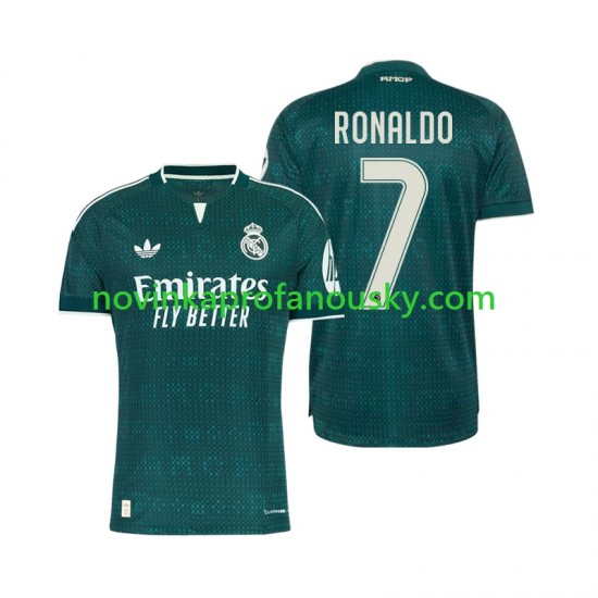 Real Madrid Dres Cristiano Ronaldo 7 Venkovní Fotbalové Dresy pro Muže 2026-2027 Krátký rukáv