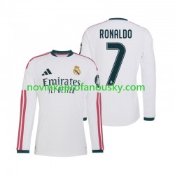 Real Madrid Dres Cristiano Ronaldo 7 Domácí Fotbalové Dresy pro Muže 2026-2027 Dlouhý rukáv