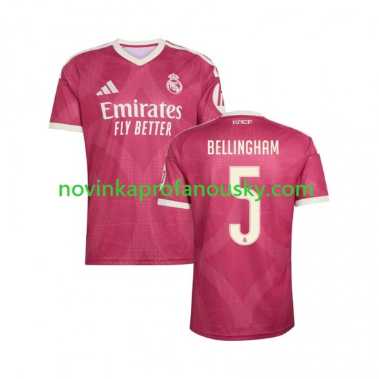 Real Madrid Dres Jude Bellingham 5 Alternativní Fotbalové Dresy pro Muže 2026-2027 Krátký rukáv