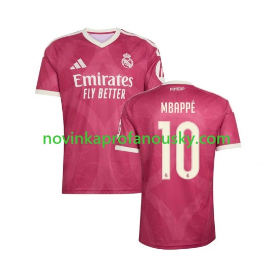 Real Madrid Dres Mbappé Kylian 10 Alternativní Fotbalové Dresy pro Muže 2026-2027 Krátký rukáv