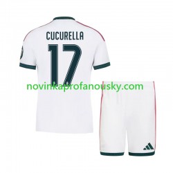 Real Madrid Dres Marc Cucurella 17 Domácí Fotbalové Dresy pro Děti 2026-2027 Krátký rukáv
