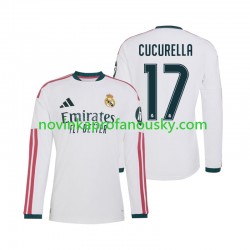 Real Madrid Dres Marc Cucurella 17 Domácí Fotbalové Dresy pro Muže 2026-2027 Dlouhý rukáv