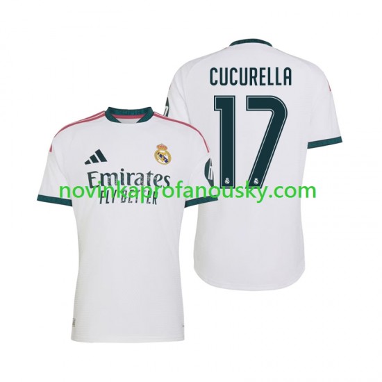 Real Madrid Dres Marc Cucurella 17 Domácí Fotbalové Dresy pro Muže 2026-2027 Krátký rukáv