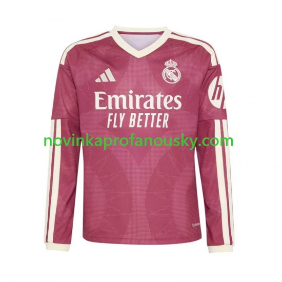 Real Madrid Dres Alternativní Fotbalové Dresy pro Muže 2026-2027 Dlouhý rukáv