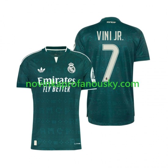Real Madrid Dres Vinicius Junior 7 Venkovní Fotbalové Dresy pro Muže 2026-2027 Krátký rukáv