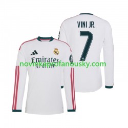 Real Madrid Dres Vinicius Junior 7 Domácí Fotbalové Dresy pro Muže 2026-2027 Dlouhý rukáv