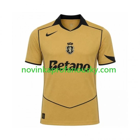 Sporting CP Dres Venkovní Fotbalové Dresy pro Muže 2026-2027 Krátký rukáv