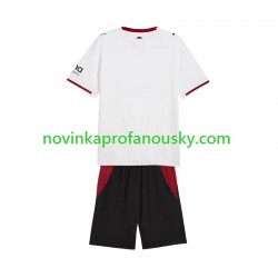 Valencia CF Dres Domácí Fotbalové Dresy pro Děti 2026-2027 Krátký rukáv